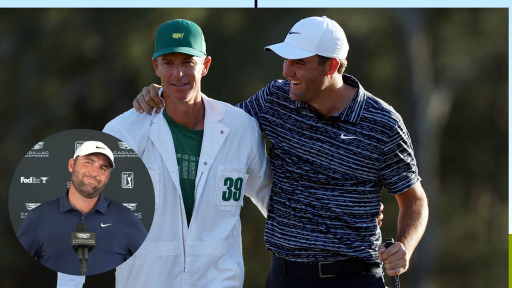 Scottie Scheffler Caddie